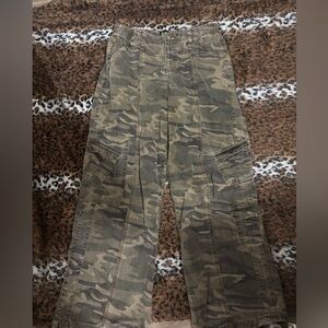 BDG Olive Green Camo Cargo Pants